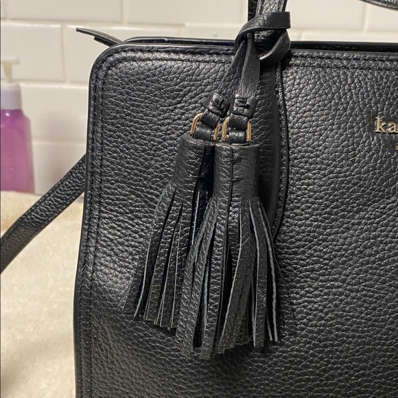 Kate Spade Black Pebbled Leather shoulder bag - Picture 2 of 9